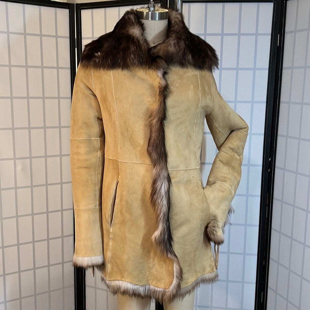 Andrew Marc Shearling Coat